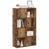 VidaXL Bookcase Old Wood 60x24x101.5 Cm Engineered Wood, Bookshelf, Storage Rack, Book Holder, 860398