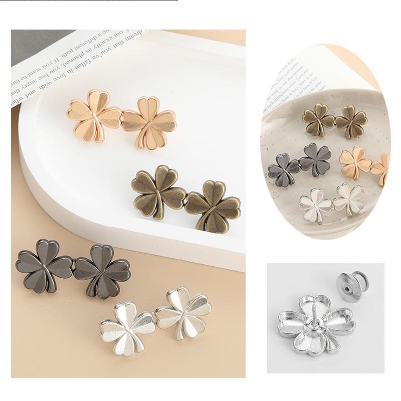 Затягивающий талию зажим для брюк, зажим для регулировки талии, застежка для уменьшения талии, пуговицы-броши для украшения одежды NK001