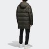 Adidas Neo Winter Down Parka Спортивная куртка средней длины с капюшоном Мужская верхняя одежда Земляно-коричневый GJ8779