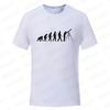 Unisex Astronomy Evolution Science Space Printed T-Shirt Unisex Fashion Casual Short Sleeve O-neck Tshirt Summer Loose Tee Shirts Clothing