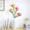 Artificial Flower Bird Of Paradise Fake Plant Silk Strelitzia Reginae Home Decor