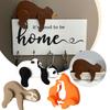 Mobility Bear Door Frame Decoration Stable Woodland Bear Figurine  Home Decorations