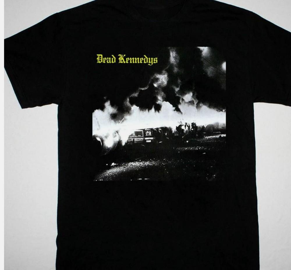 Черная футболка группы Dead Kennedys Fresh Fruit For Rotting Vegetables