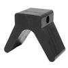 2PCS Rubber Trailer Boat Bow Stop 2 in Bow Stop Block Durable V Block Bow Stop  Trailer Mounting