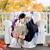 1pc KPop19 Theme Blanket - Digital Print, Polyester, Cozy for All Seasons, Perfect for Outdoor, Camping, and Travel