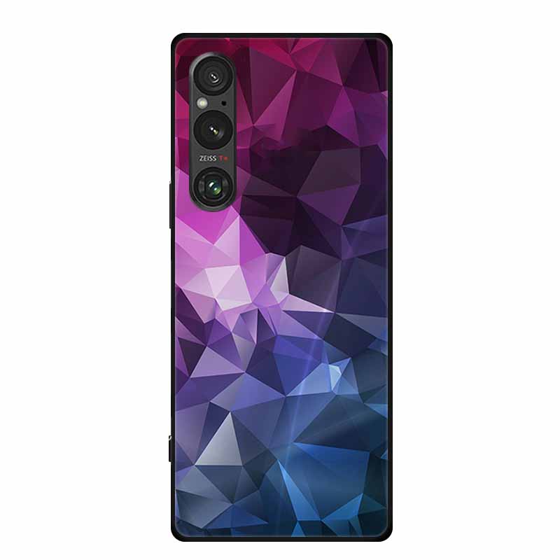 Для Sony Xperia 1 VI Чехол Роскошный Мягкий Силиконовый ТПУ Задняя Крышка Телефона для Sony Xperia1 VI 5G Милый Ударопрочный Цветы Мультяшный Чехол