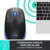 Souris - Sans fil - Logitech - M190 - Bleu