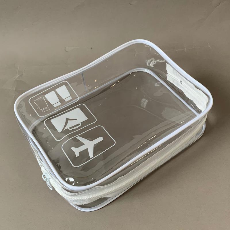 1 шт. Прозрачная косметичка дорожный органайзер для косметики косметичка портативная пляжная сумка ПВХ водонепроницаемая сумка для туалетных принадлежностей на молнии