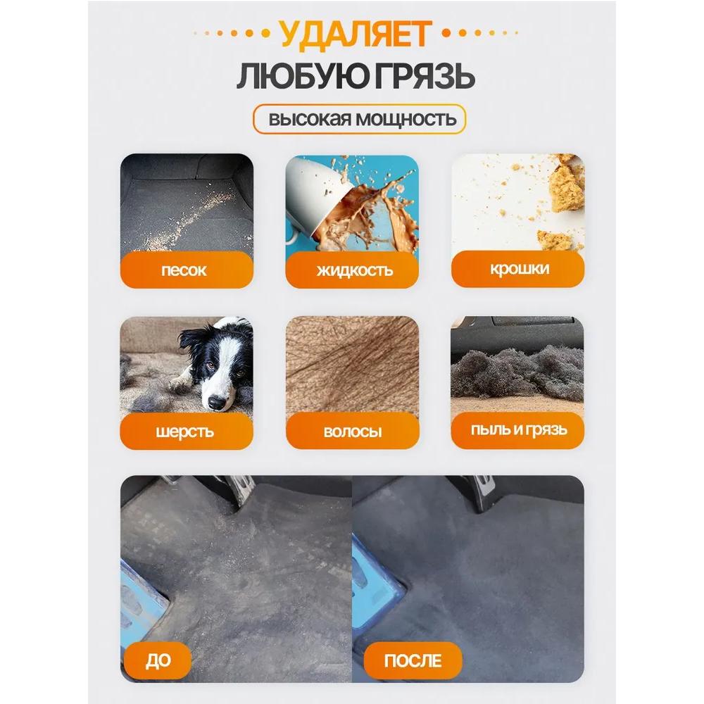 Автомобильный пылесос проводной / автомобильный пылесос