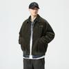 American Retro Trendy Brand Corduroy Jacket Men'S Loose Lapel Design Flying Tooling Jacket