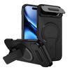 KEYSION Противоударный магнитный чехол для iPhone Air с защитой камеры-слайдера, подставкой и беспроводной зарядкой, чехол для телефона для iPhone 17 Air