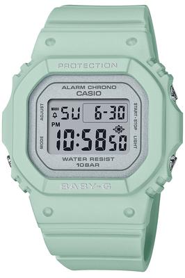 Часы Casio Baby-G (Официальная японская модель) BGD -565SC-2JF / -565SC-3JF / -565SC-4JF Женские, Шалфейно-зеленый / Белый / Сиренево-голубой