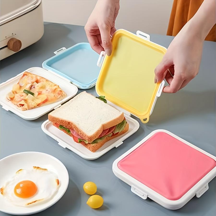 Sandwich and Toast Bento Box, Portable Outdoor Lunch Box, Student and Office Worker Lunch Box, Household Bento Box, Back to School