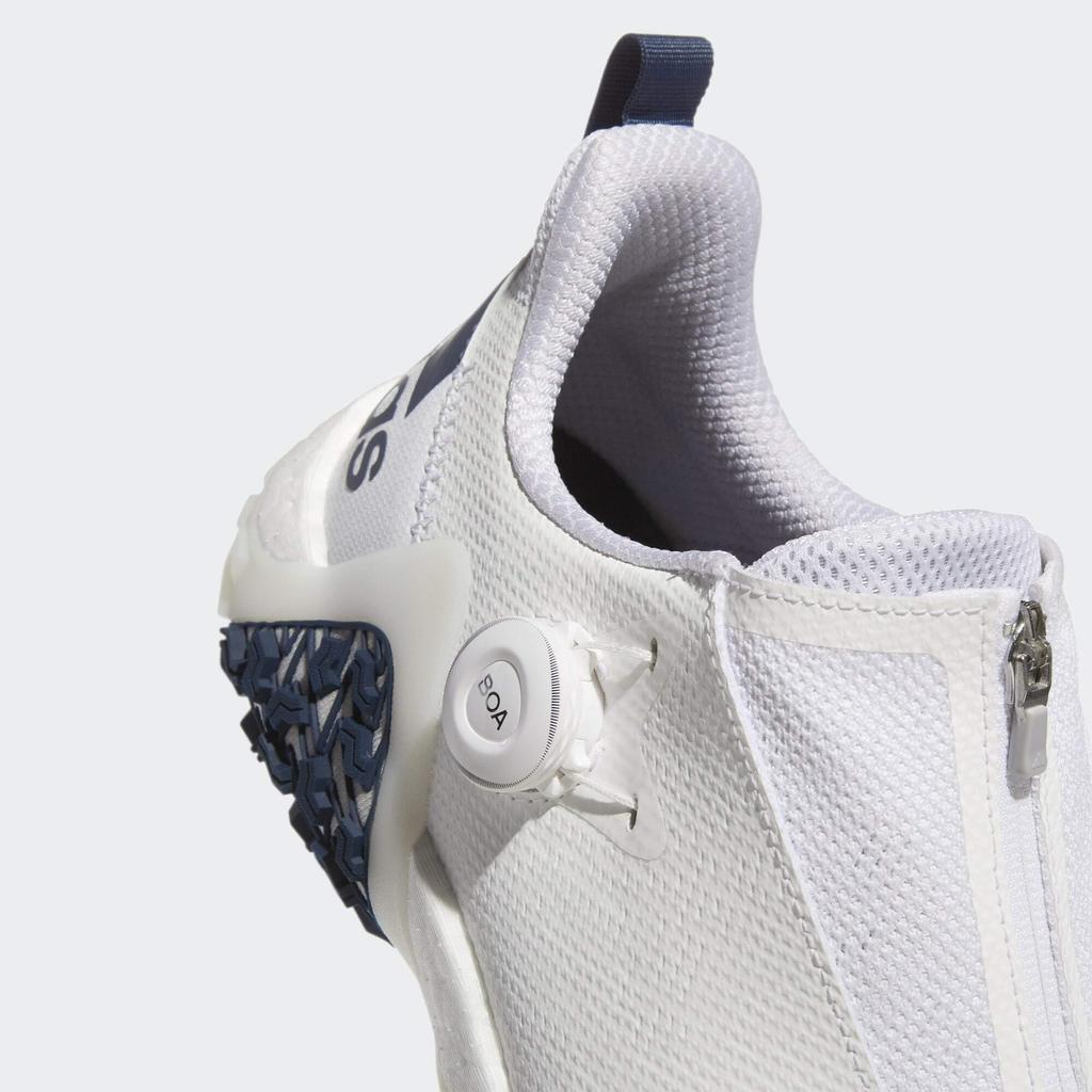 Golf Shoes Code Chaos 22 BOA Footwear White Cm 2E [Adidas Golf] Men's White/Crew Navy/Crystal 27.5