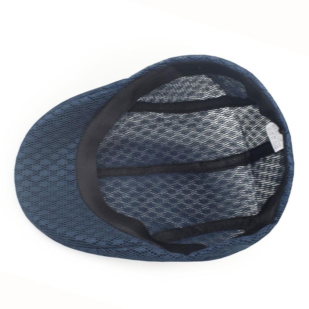 Однотонная кепка с утиным козырьком, корейская версия, шляпа от солнца, повседневный сетчатый берет, унисекс