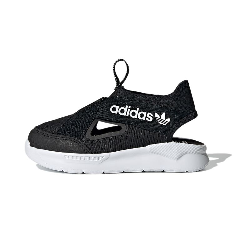 Adidas 360 Sandals J Black White 2021 Детские кроссовки Core-Black Cloud-White FX4946