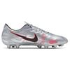 Nike Mercurial Vapor 13 Pro Round Toe Laced HG (Rubber Short Studs) Slip Resistant Durable Soccer Shoes Men Sneaker Silver Pink AT7902-906