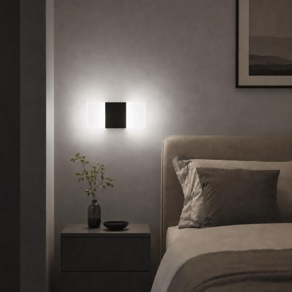 AC85-265V Wall Sconce Black Sconce Modern Wall Lamp Hallway
