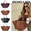 В наличии Demellier Wing Dumpling Tote - Вместительная женская модная сумка, стиль Нью-Йорк