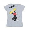 Womens/Ladies Mickey Mouse Upside Down Cotton T-Shirt