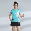 Quick-Dry Badminton Sport Set Men Women Athletic Wear Tennis Volleyball Table Uniform With Number Printing