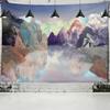 Marble Pattern Tapestry Wall Hanging Landscape Artistic Conception Landscape Painting Bohemian Wall Decor Background Cloth
