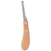 Straight Blade Shape Carbon Steel Hoof Knife Trimming Tool for Cattle Horse Use (Left Hand)