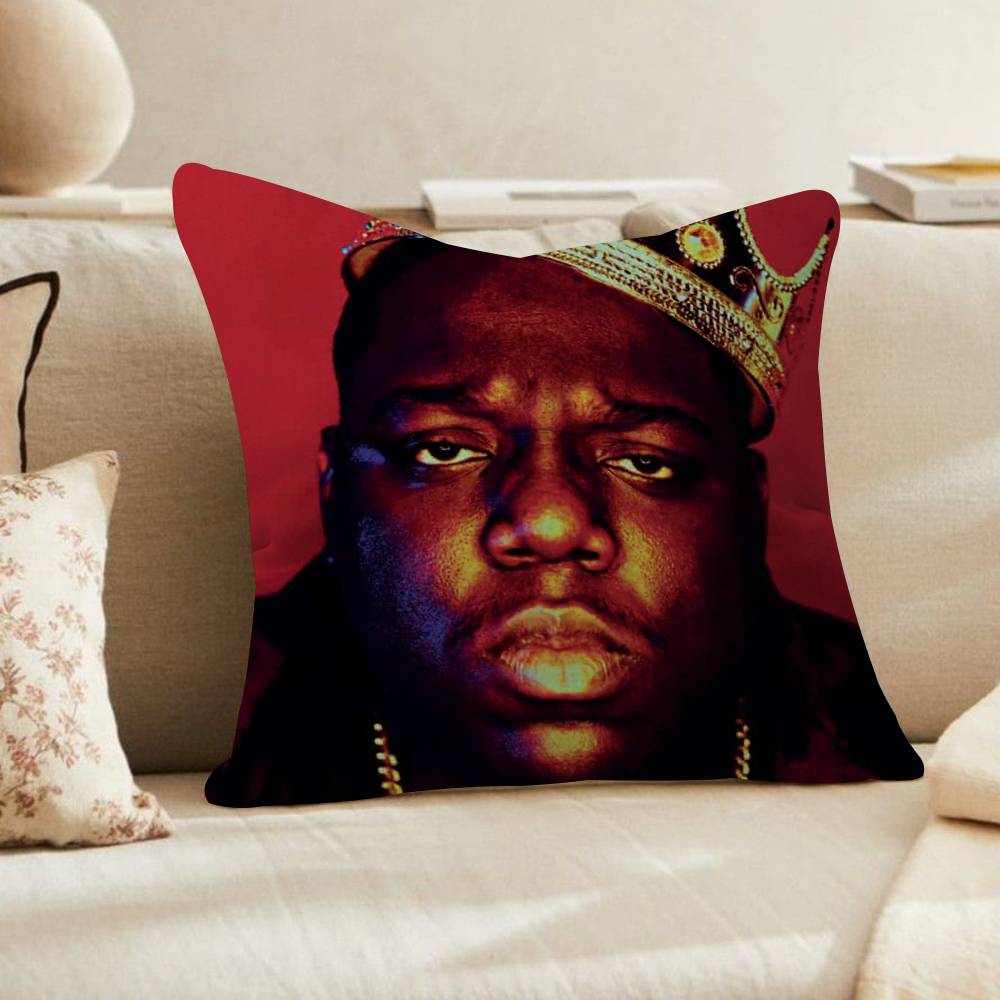 Biggie Smalls The NNotorious BlG pillow cover sofa cushion cover home room decoration children gift