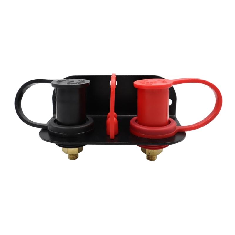 Battery Base Extension Cord Part Junction Post Connector 250Amp 12/24V Remote Battery Power Kit Auto Accessories