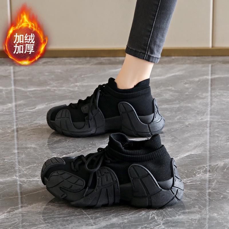 Женская обувь Octopus 2025 новая весенне-летняя толстоподошвенная нескользящая дышащая обувь для альпинизма, уродливые милые кроссовки