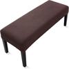 Long Checked Jacquard Household Bench Cover Home Leisure Bench Cover Dustproof and Stain-proof Hotel Chair Cover