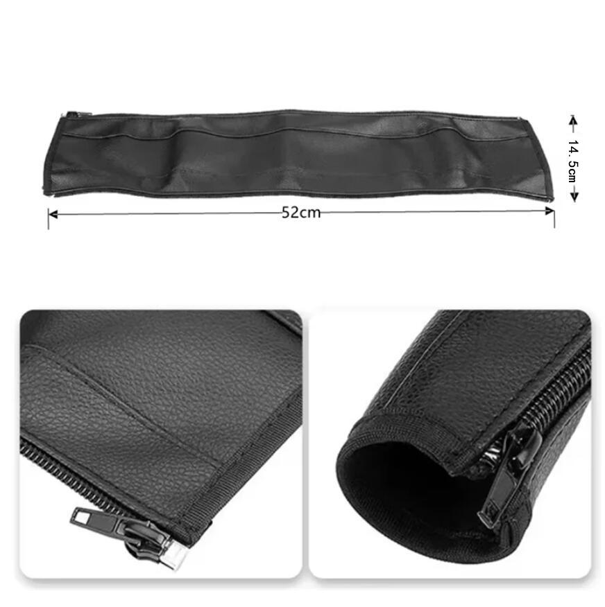 Ручка для детской коляски из ПУ кожи, чехол на подлокотник для прогулочной коляски, защитный чехол для детской коляски, универсальный, противоскользящая накладка, мягкий