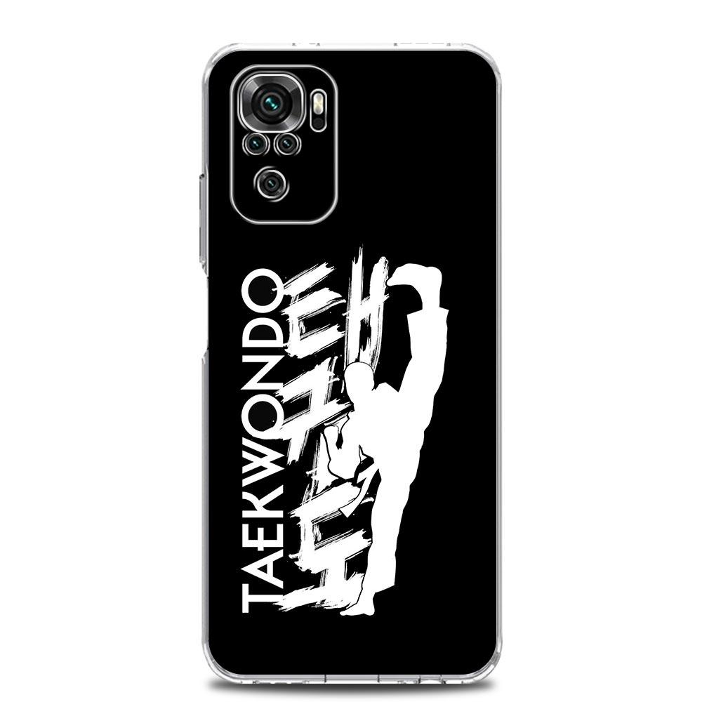 Чехол для телефона для Xiaomi Redmi Note 15 14 13 12 4G 10 11 Pro Plus 5G 14C 13C 12C 10C Прозрачный Мягкий ТПУ Чехол Дзюдо Тхэквондо