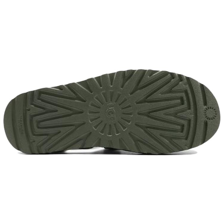 UGG Сандалии Dune Fisherman из коровьей кожи, зеленые, 1102694-MSG