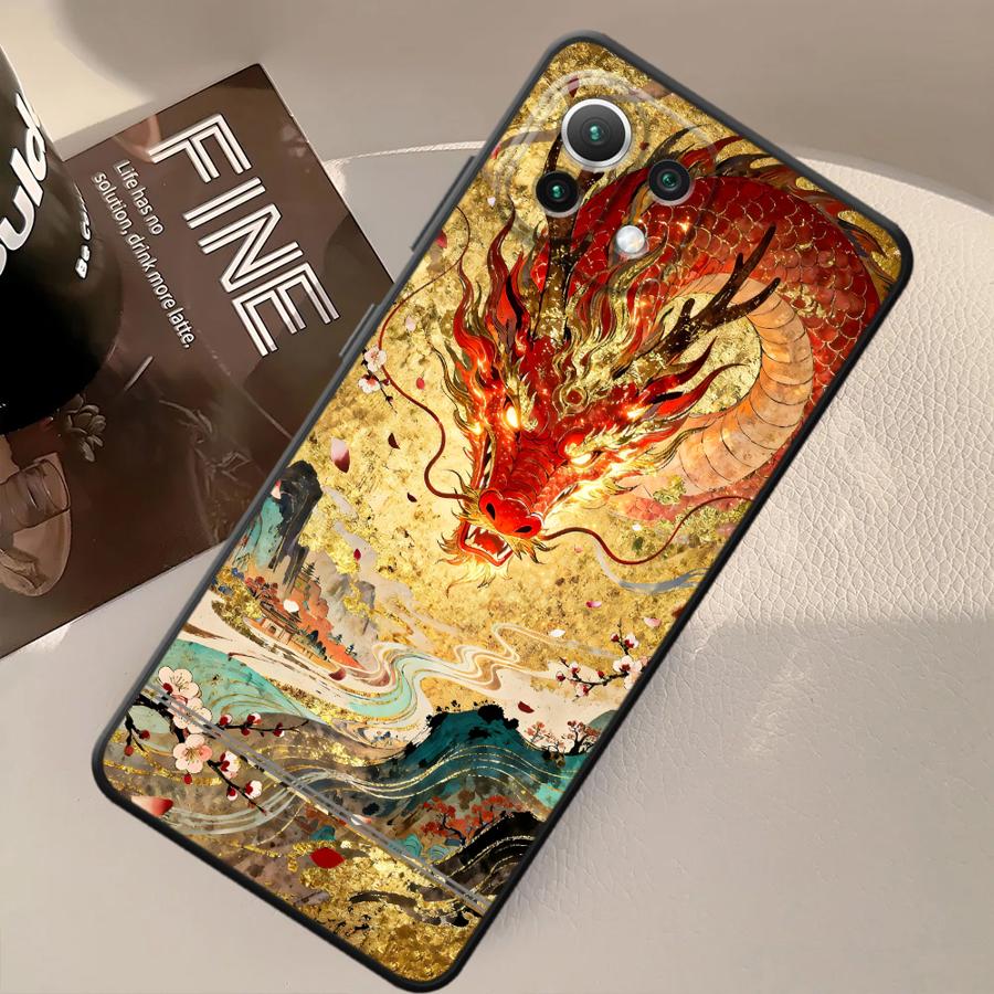 Мультяшный Крутой Чехол Дракон Лошадь для Xiaomi Mi 12 12X 13 Lite 10T 14 11T 12T Pro 11 Funda Чехол для Телефона
