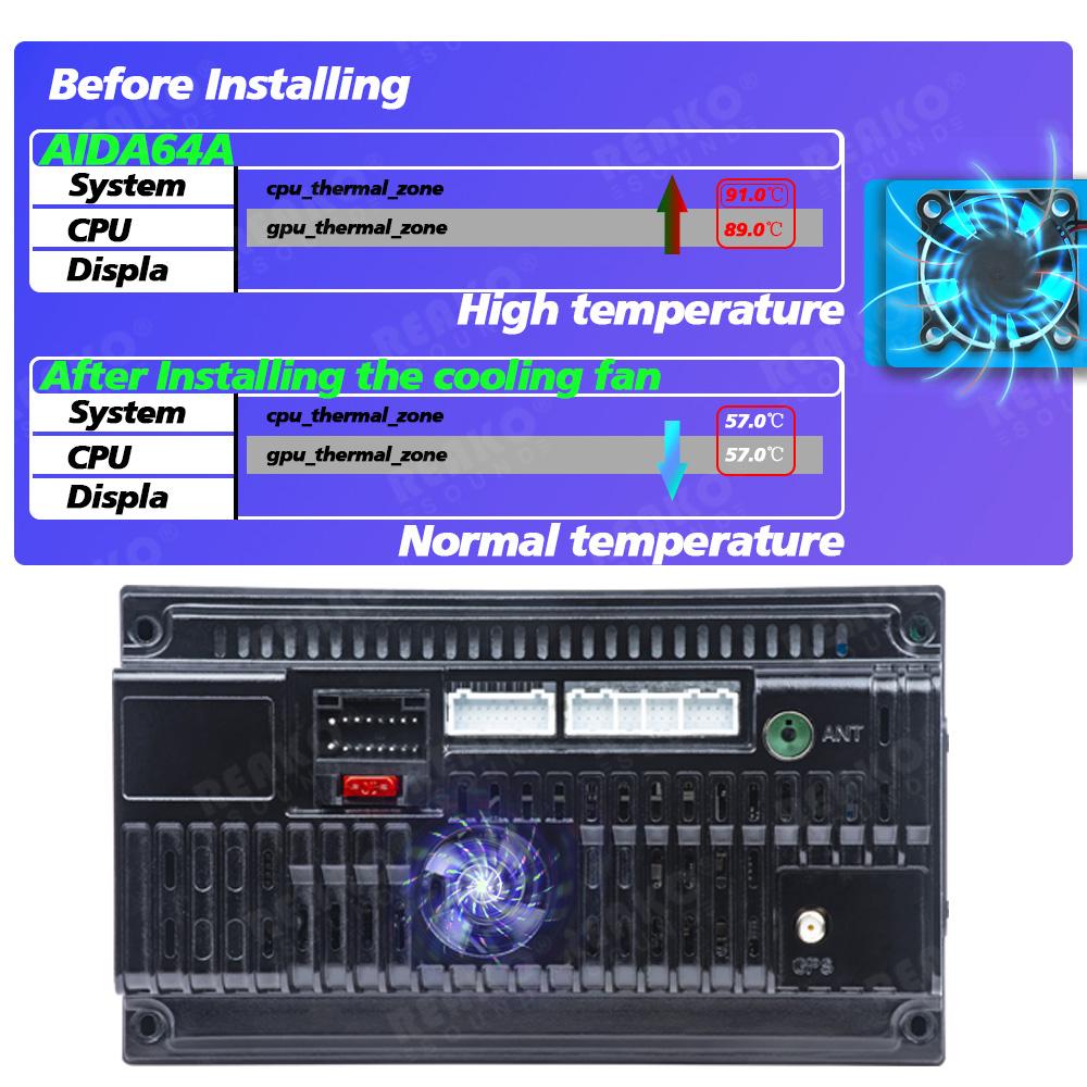 Reakosound 7'' Android Car Radio CarPlay Universal Car Gps Screen Adjustable 2 DIN Car Stereo Radio Navigation Player Head Unit