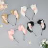 Halloween Cartoon Cat Ears Hair Hoop Woman Headband Makeup Headband for Easter Carnivals Cosplay Hair Accessories