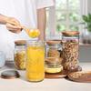 Regular Mouth and Wide Mouth Wooden Mason Jar Lids for Ball/Mason Jars, Reusable Acacia Wood Mason Jar Lids with Airtight Silicone Seal Perfect
