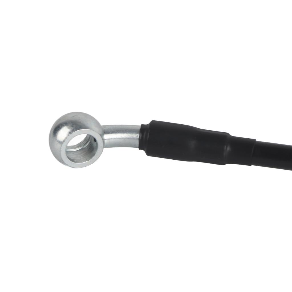 Motorcycle Brake Line Clutch Pipe Heat Insulation Sensitive Steel PVC Black Universal40cm15.7in