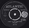 7-дюймовая пластинка JOE TEX - Я хочу (Делаю всё для тебя) AT4045 Atlantic 1965 UK Соул/Фанк Б/У
