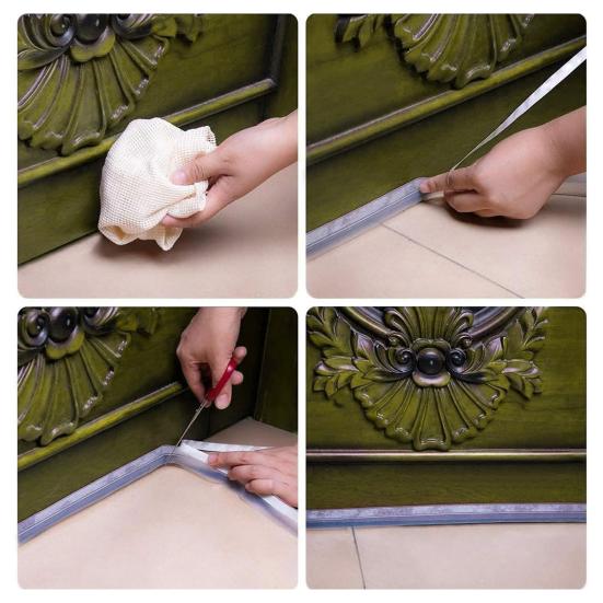 1 рулон 5/10 м уплотнительная лента для дверей и окон самоклеящаяся герметизирующая звукоизоляционная лента для заполнения щелей окон и дверей водонепроницаемая ветрозащитная лента