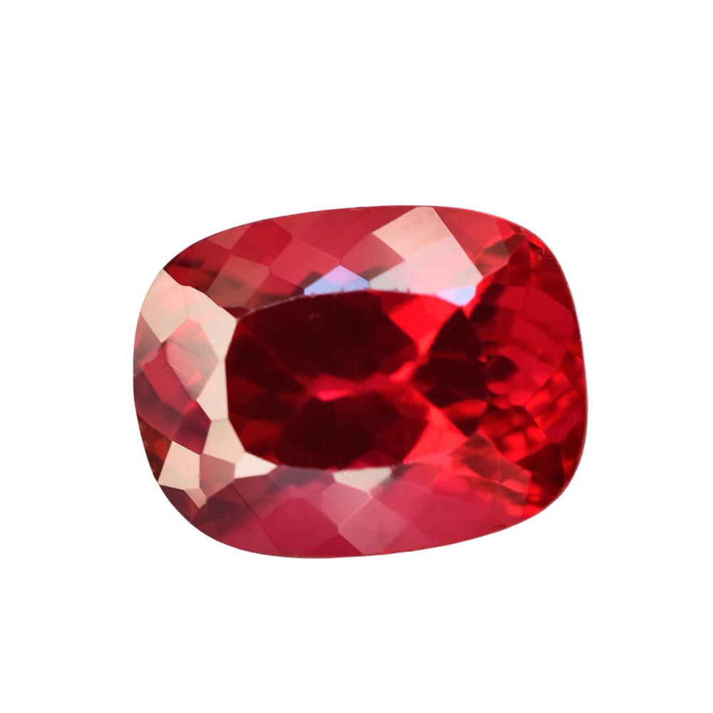 Natural Red Ruby Loose Gemstone 11 ct Cushion Shape for Collection for Jewelry Making and Crafts