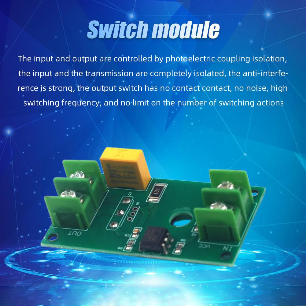1 Channel SCR Optocoupler Relay Switch Module DC3-24V Switch Module Optocoupler Isolation SSR Module MOS Transistor Output