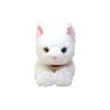 Lap Cat Plush Toy, White, Odd Eyes, Medium, P-1832