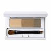 Blend Eyebrow Compact In Case with Mirror, Brush Included Natural Brown Powder Eyebrow