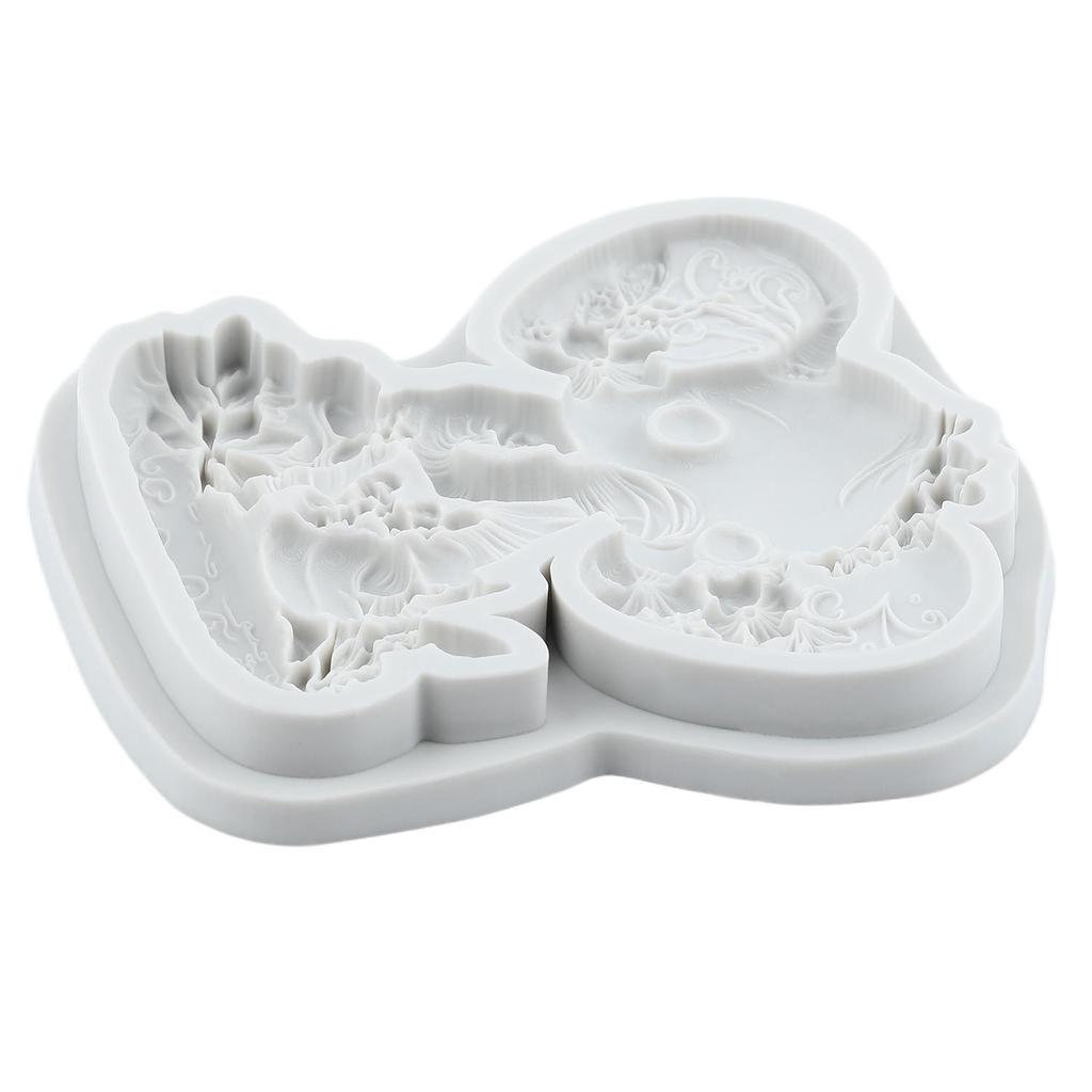 Силиконовые формы в виде слона, форма для мастики в виде слона, инструменты для украшения торта, топпер для кекса, форма для конфет, шоколада, гампасты