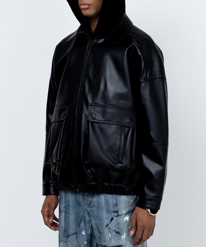 Strike Archive Over Lambskin Blouson (Black)