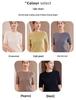 2024 A/W Women's Cashmere Round Neck Short Sleeve Hollow-Out Cable Knit Sweater Top
