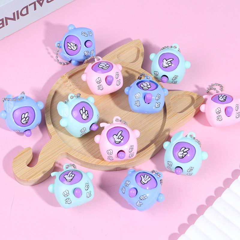 1 шт. Брелок-яйцо для гадания, Ножницы Камень Ткань, Яйцо-игрушка с меняющимся лицом, Креативные подарки, В наличии