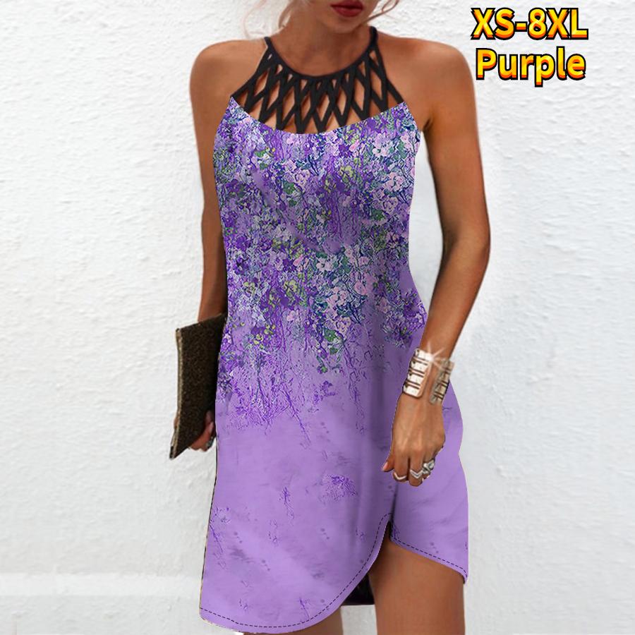 Летнее модное сексуальное платье без рукавов, мягкое повседневное платье с 3D дрожащим принтом, платье на бретельках без рукавов, летнее платье на подтяжках